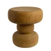 Table D'Appoint Between/ Bois Sculpte Main - Pols Potten