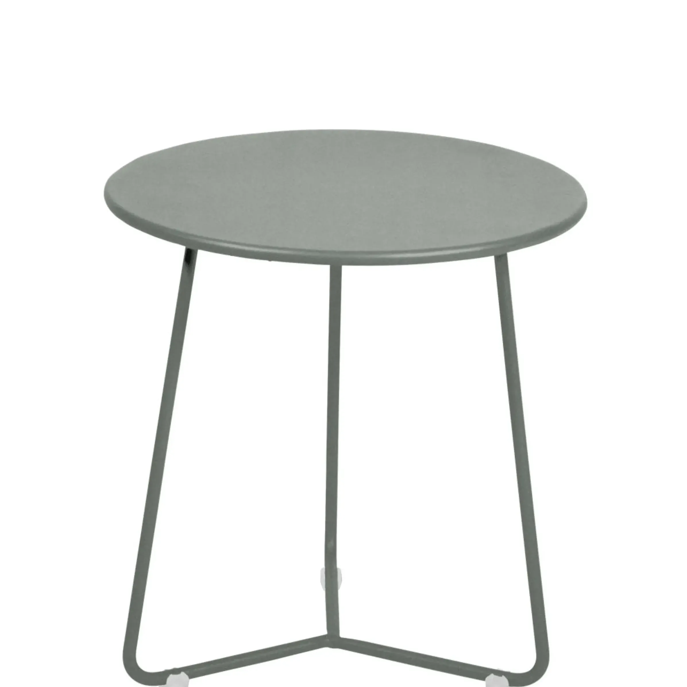 Table D'Appoint Cocotte Metal Gris / Tabouret - O 34 X H 36 Cm - Fermob