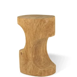Table D'Appoint Double Arch/ Table D'Appoint - Bois Sculpte Main - Pols Potten