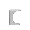 Table D'Appoint Font Plastique/ Polyethylene - 42 X 42 X H 52 Cm - Kristalia