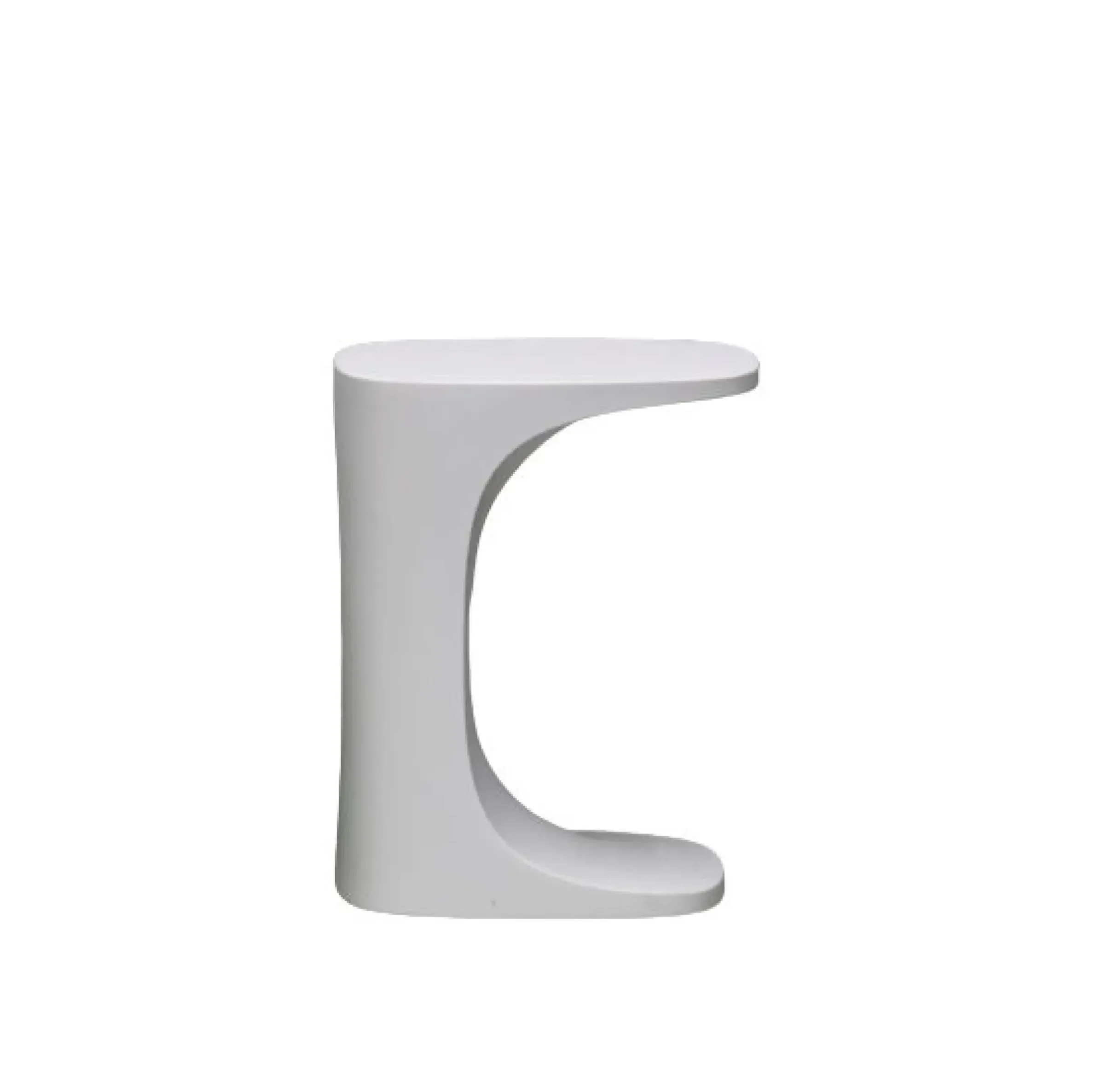 Table D'Appoint Font Plastique/ Polyethylene - 42 X 42 X H 52 Cm - Kristalia