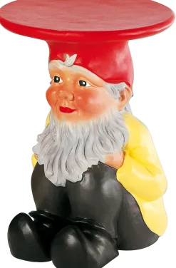 Table D'Appoint Gnomes Plastique Jaune - Kartell