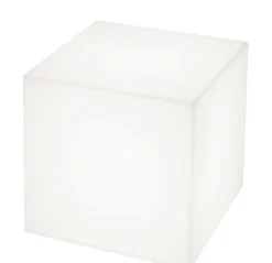 Table D'Appoint Lumineuse Cubo Outdoor Plastique/ 43 Cm - Avec Cable - Slide