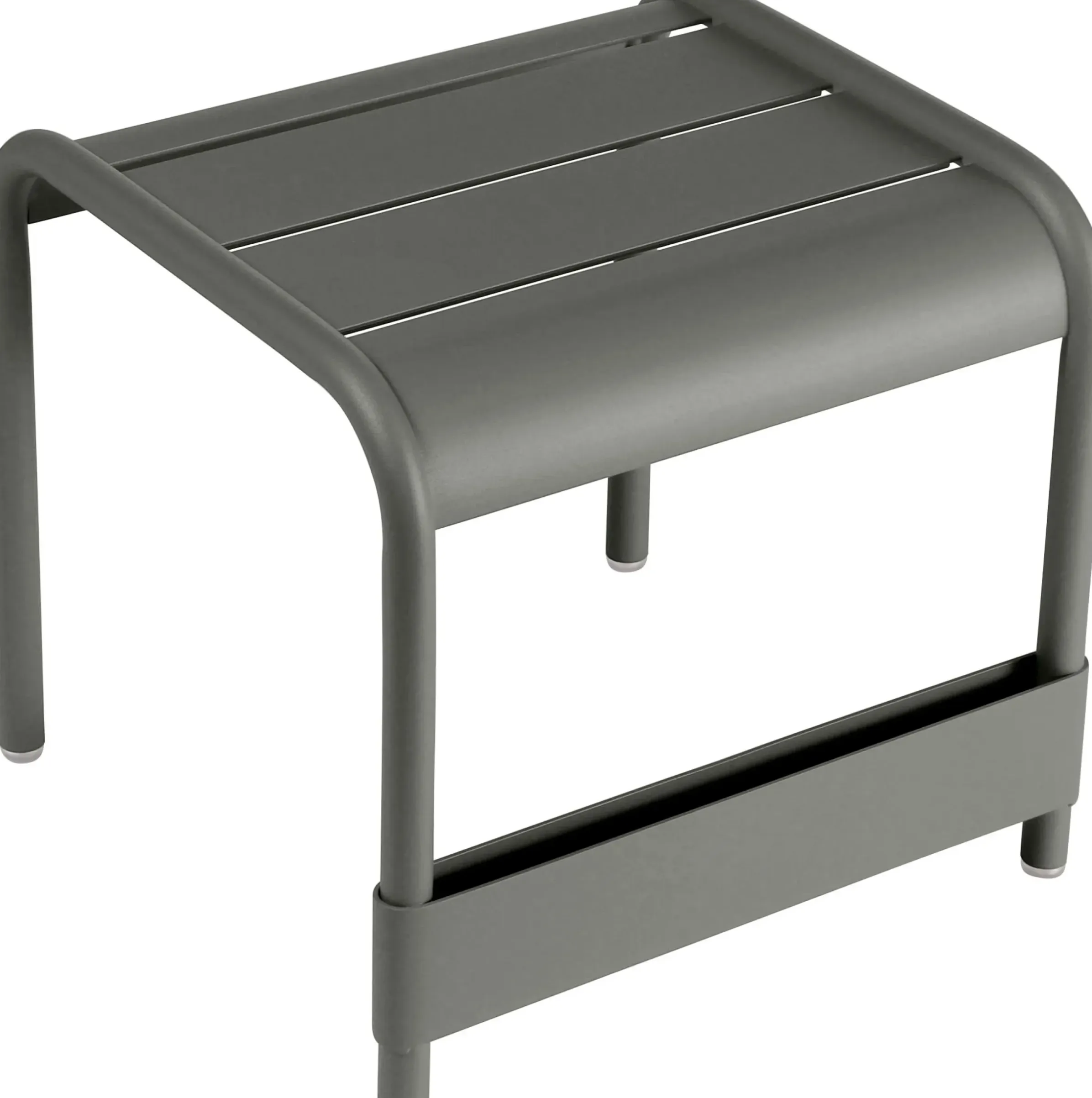 Table D'Appoint Luxembourg Metal Vert Gris / Pouf - L 42 Cm - Fermob