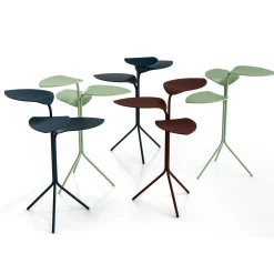 Table D'Appoint Morning Glory Metal Vert / 49 X 49 X H 61 Cm - Moroso
