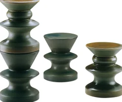 Table D'Appoint Teti Ceramique Vert / H 44 Cm - Zanotta