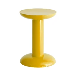 Table D'Appoint Thing Metal/ Tabouret - By George Sowden / Alu Recycle - Raawii
