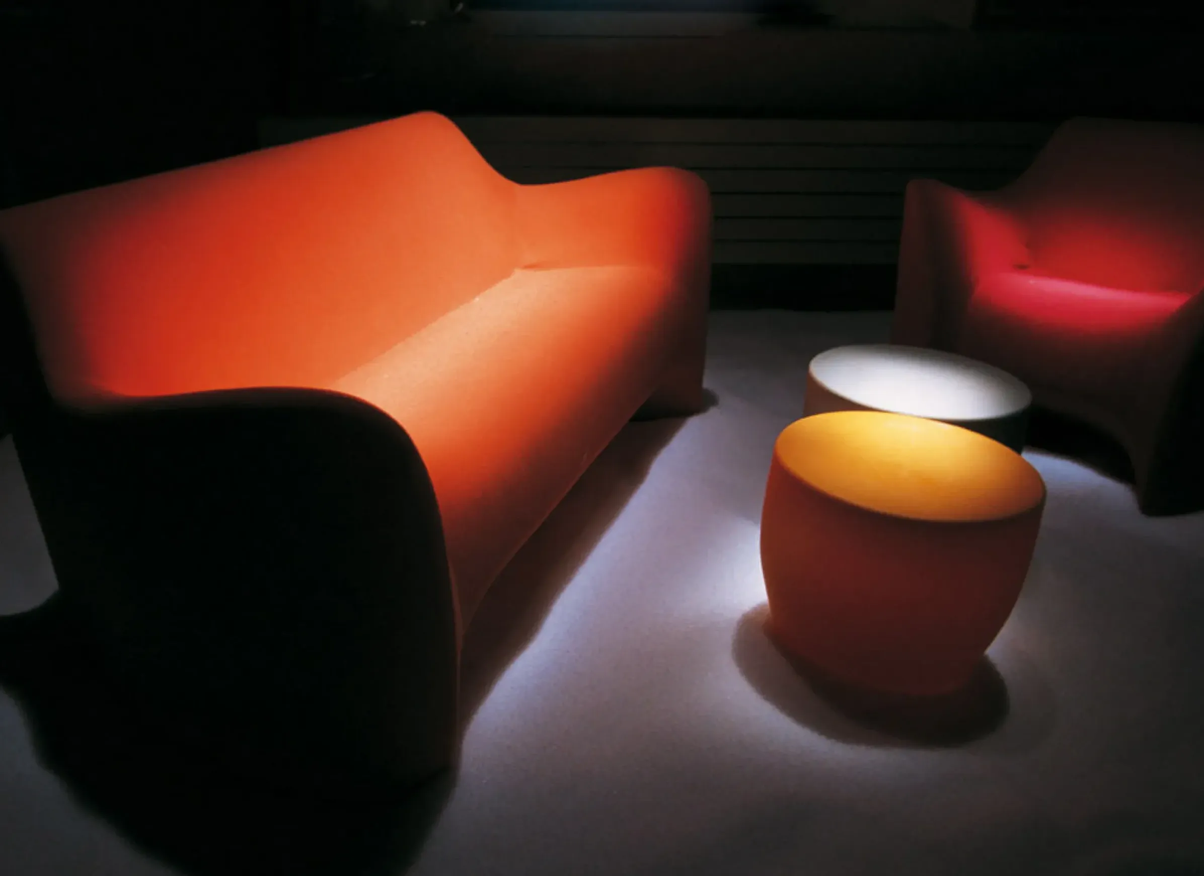Table D'Appoint Tokyo Pop Plastique/ Tabouret - H 40 Cm - Driade