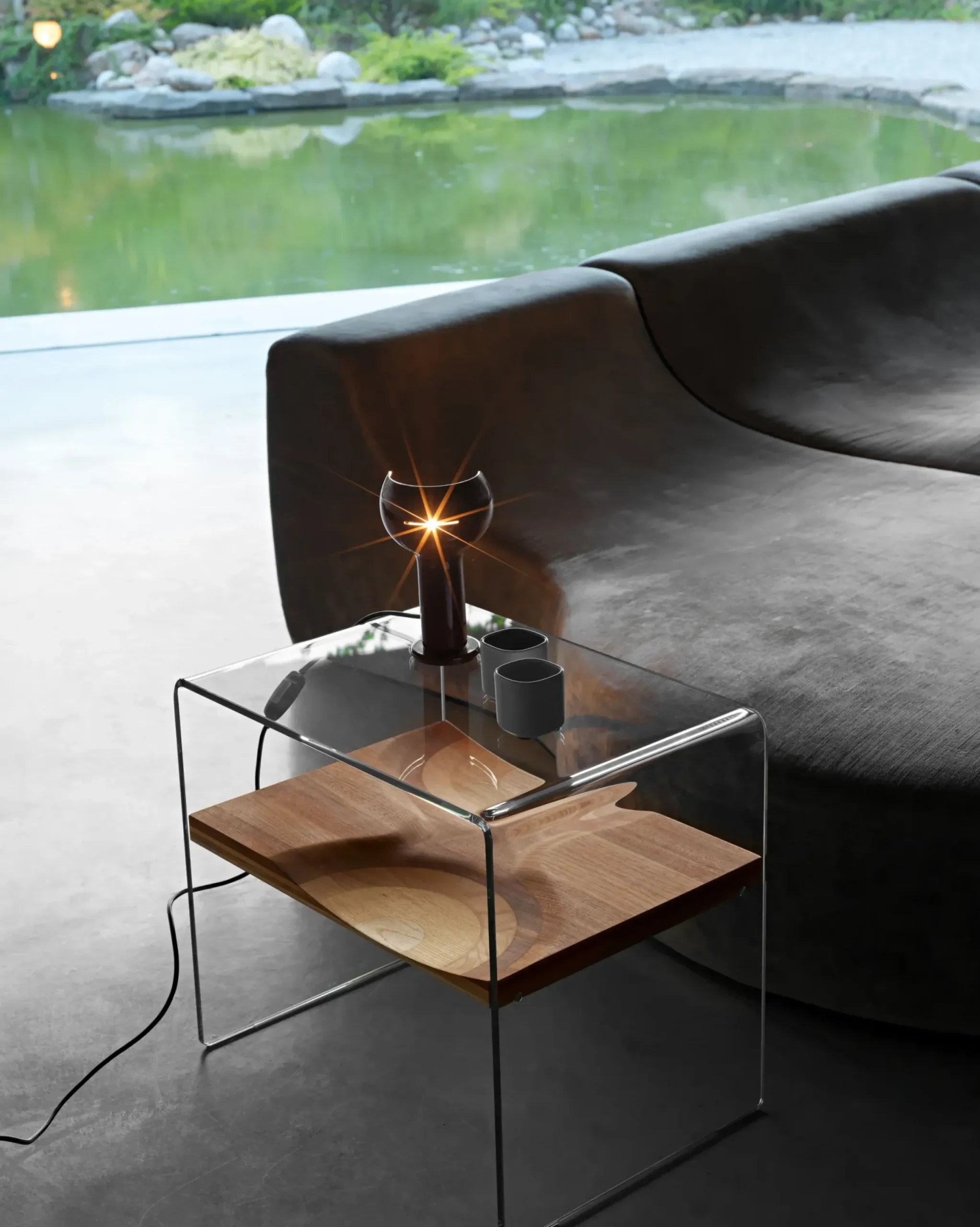 Table De Chevet Bifronte Verrebois Naturel - Horm