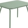 Table Enfant Luxembourg Kid Metal Vert / 75 X 55 Cm - Fermob