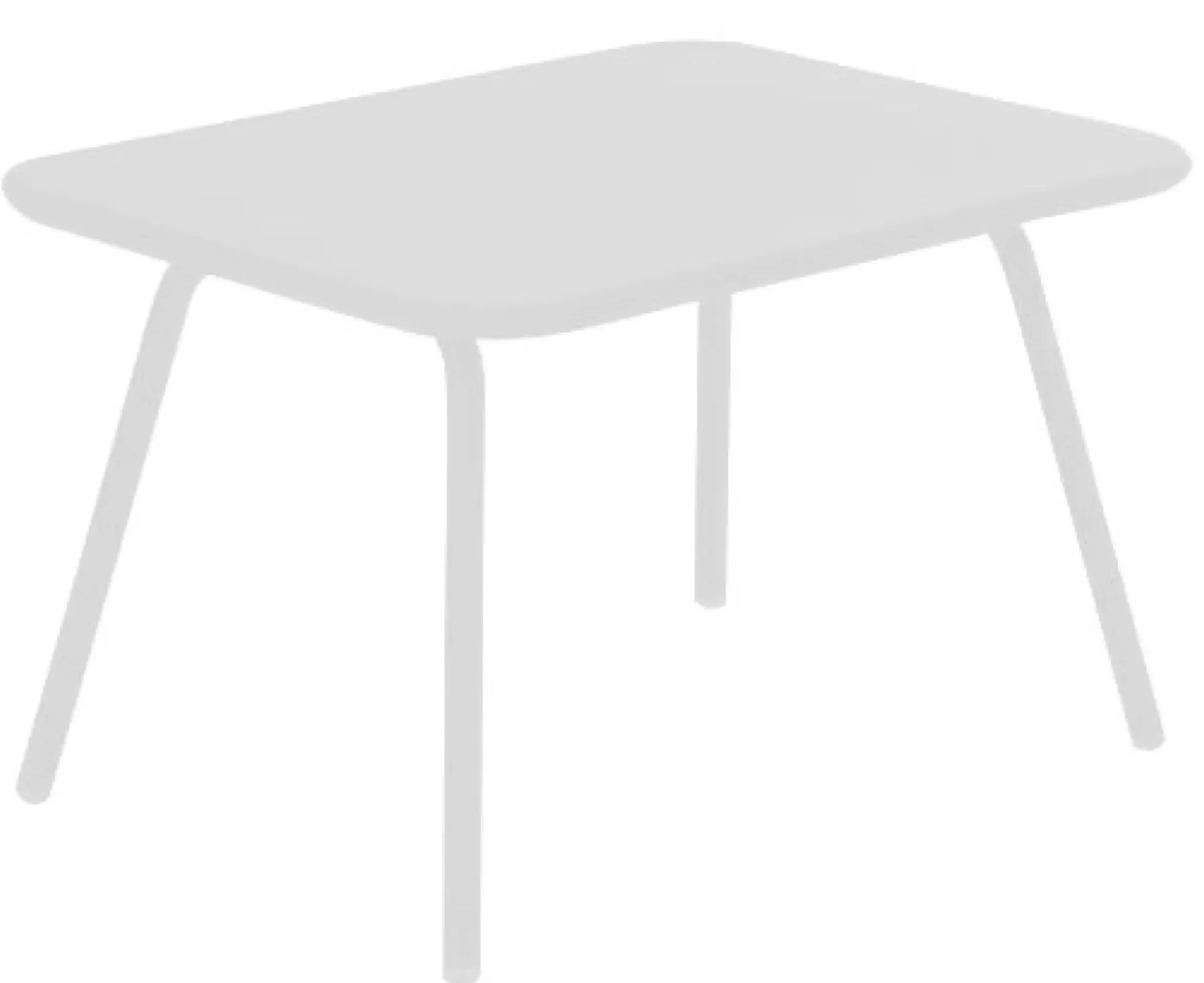 Table Enfant Luxembourg Kid Metal/ 75 X 55 Cm - Fermob