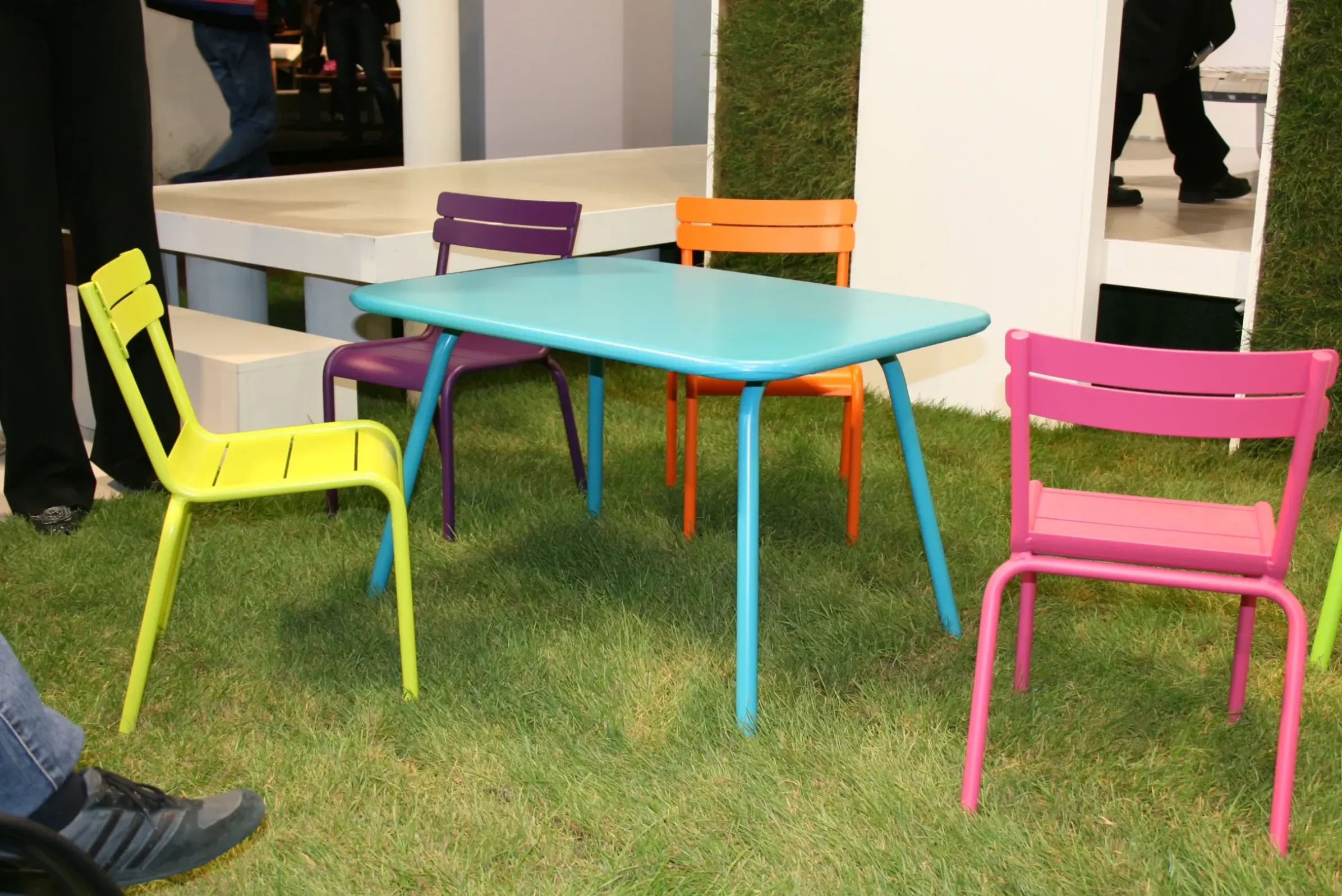 Table Enfant Luxembourg Kid Metal/ 75 X 55 Cm - Fermob