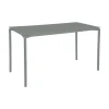 Table Haute Calvi Metal Gris / 160 X 80 Cm X H 92 Cm - 6 Personnes - Fermob