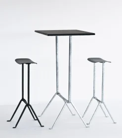 Table Haute Officina Bistrot Outdoor Metal / H 110 Cm - 120 X 60 Cm - Magis