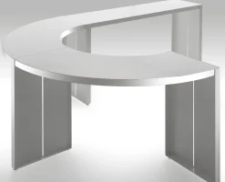 Table Haute Panco Metal Bois/ H 106 Cm - L 290 Cm - Lapalma