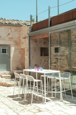 Table Haute Yard Metal/ 180 X 70 Cm X H 105 Cm - Emu