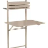 Table Pliante Balcon Bistro Metal Beige / Rabattable - 77 X 64 Cm - Fermob