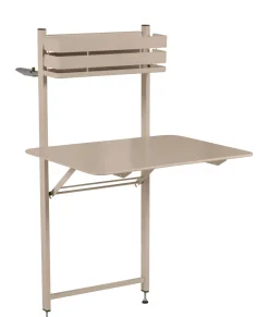 Table Pliante Balcon Bistro Metal Beige / Rabattable - 77 X 64 Cm - Fermob