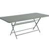 Table Pliante Caractere Metal Gris / 90 X 190 Cm - 8 A 10 Personnes - Fermob