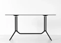Table Pliante Poule Double Metal / 150 X 70 Cm - Kristalia
