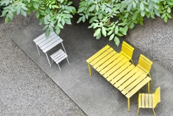 Table Rectangulaire Aligned Metal/ By Maarten Baas - 170 X 85 Cm / Aluminium - Valerie Objects