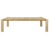 Table Rectangulaire Atmosfera Bois Naturel / 281 X 105 Cm - 8 Personnes / Teck - Gubi
