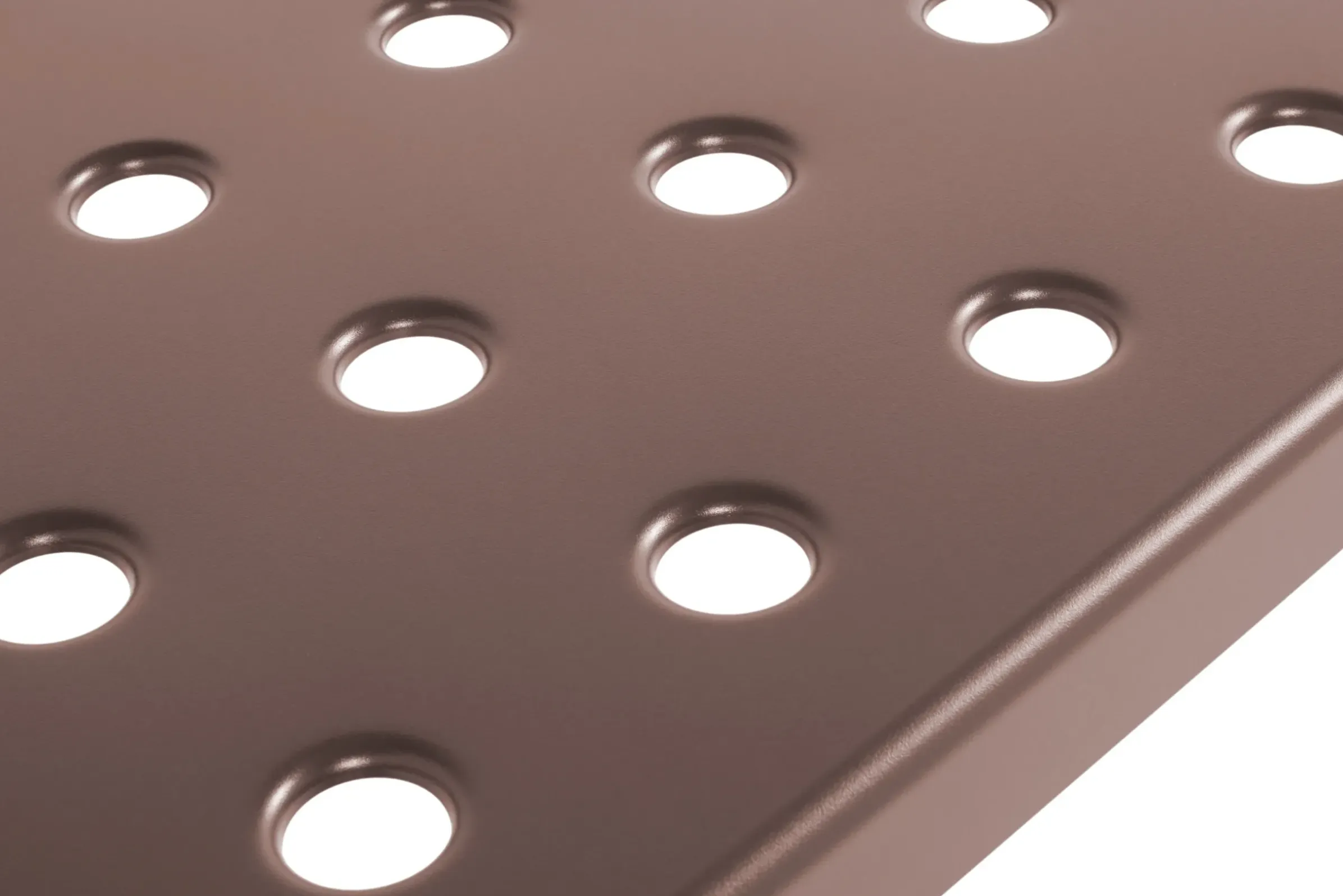 Table Rectangulaire Balcony Metal Rouge / 144 X 76 Cm - Hay