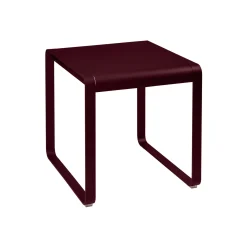 Table Rectangulaire Bellevie Metal Rouge / 74 X 80 Cm - Fermob
