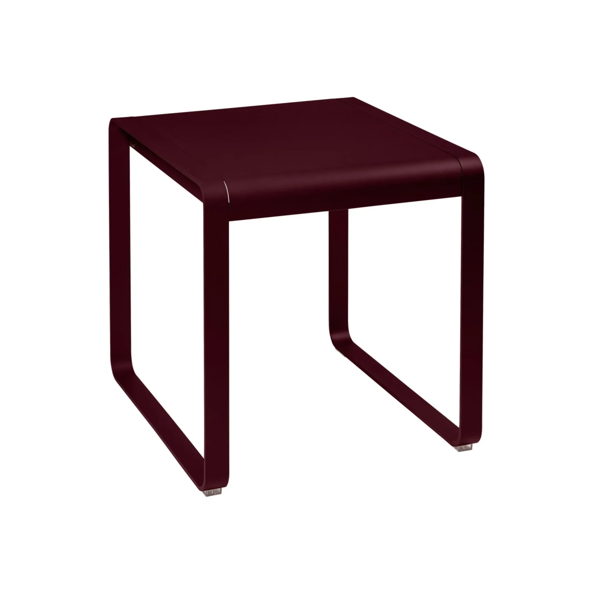 Table Rectangulaire Bellevie Metal Rouge / 74 X 80 Cm - Fermob