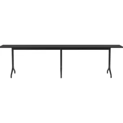 Table Rectangulaire Belleville Outdoor Bois/ 300 X 75 Cm - Stratifie Massif - Vitra