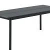 Table Rectangulaire Linear Metal/ 200 X 75 Cm - Muuto