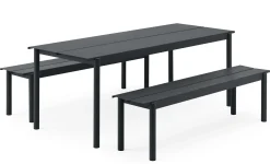 Table Rectangulaire Linear Metal/ 200 X 75 Cm - Muuto