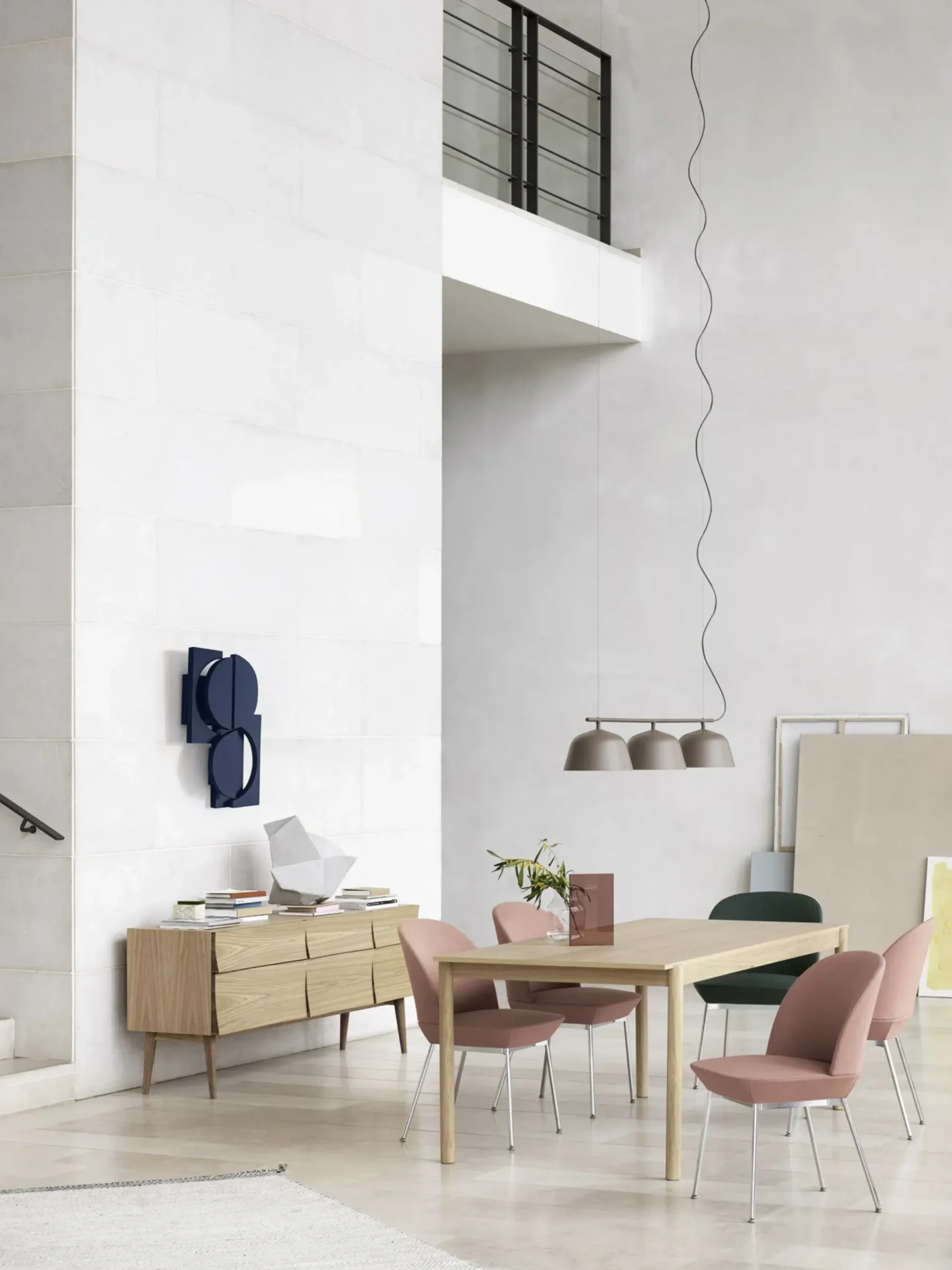 Table Rectangulaire Linear Wood Bois Naturel / 200 X 90 Cm - Muuto