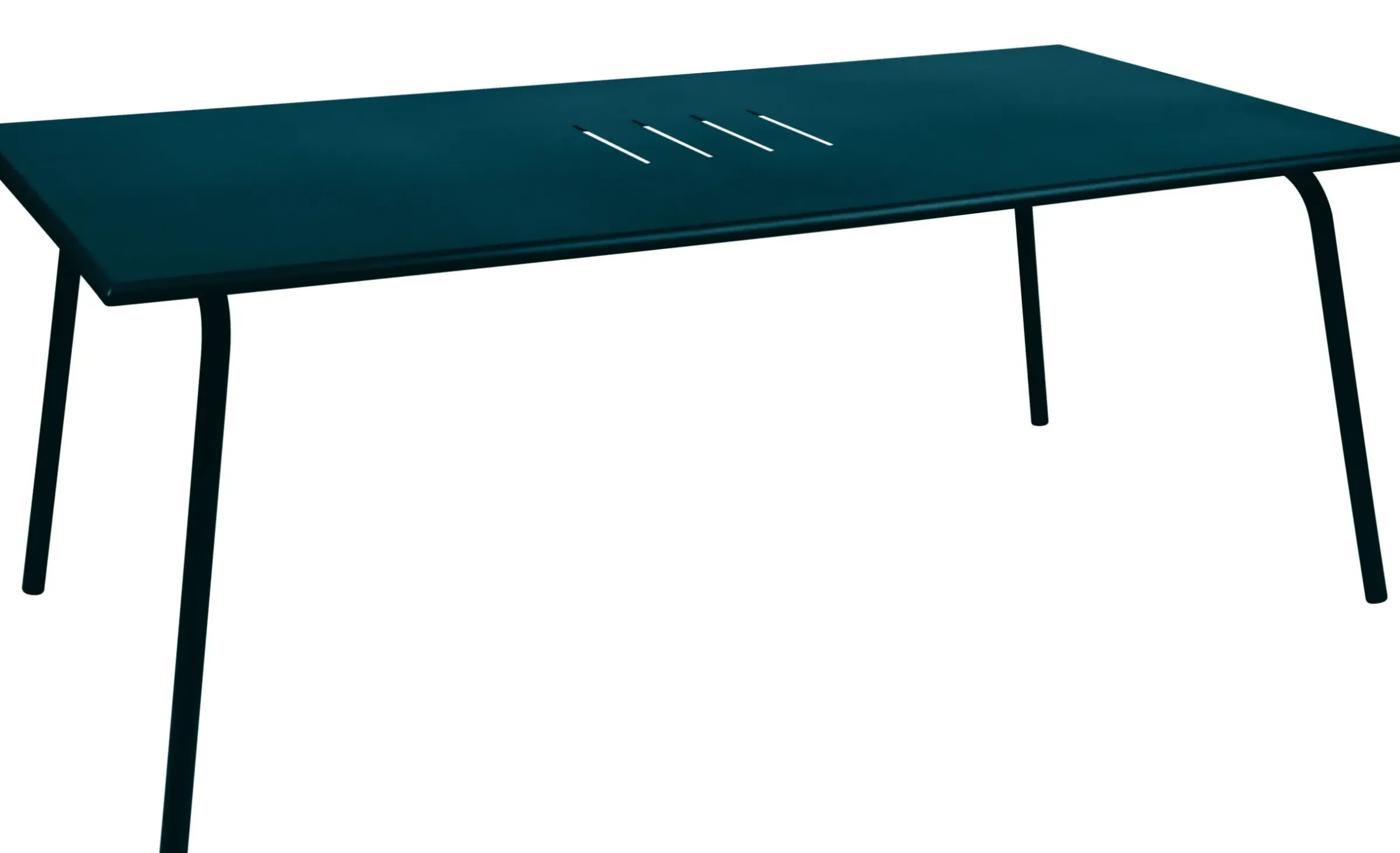 Table Rectangulaire Monceau Metal Bleu / 194 X 94 Cm - 8 Personnes - Fermob