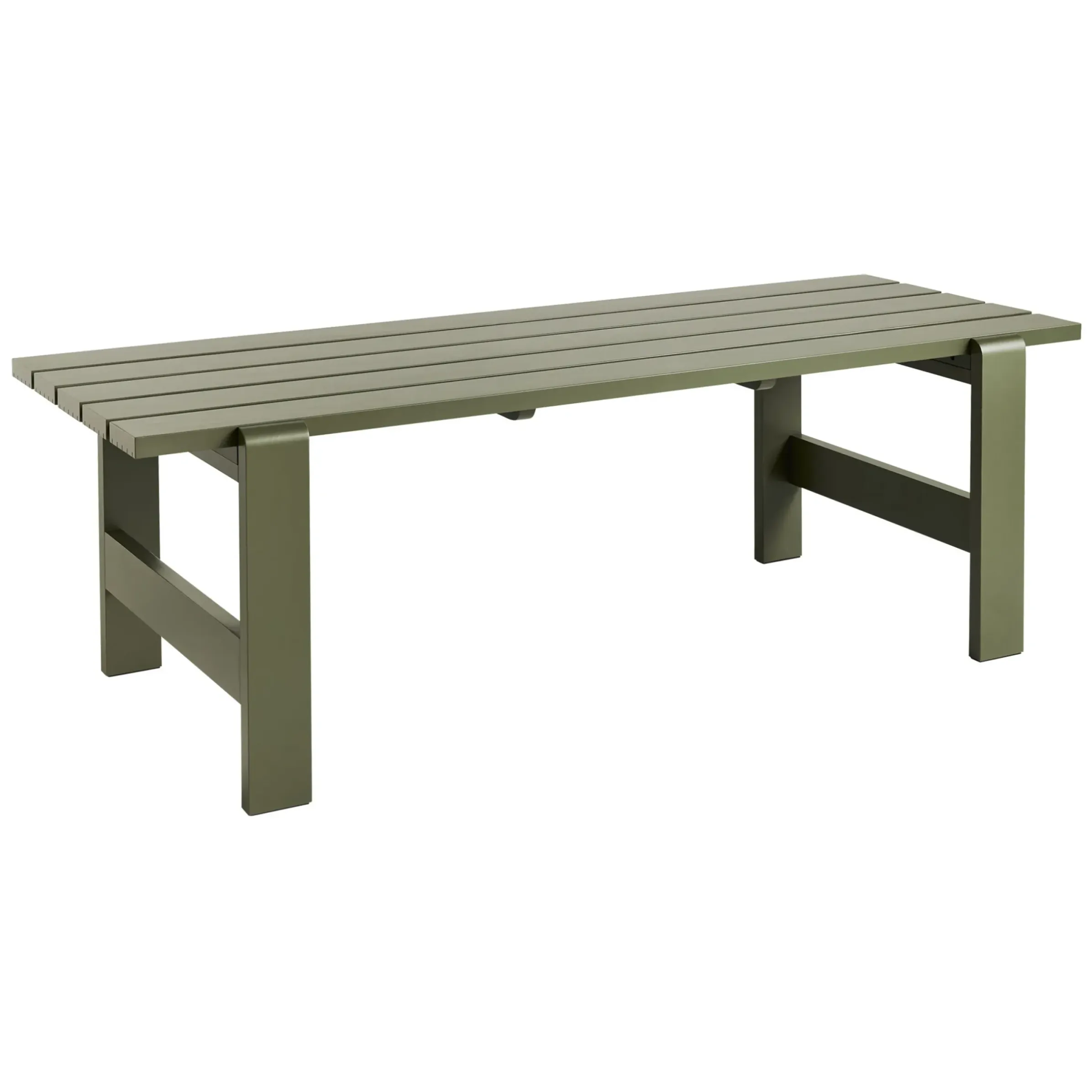Table Rectangulaire Weekday Bois Vert / 230 X 83 Cm - Hay