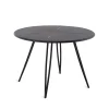 Table Ronde Ariete Marron Metal / O 110 - Unopiu