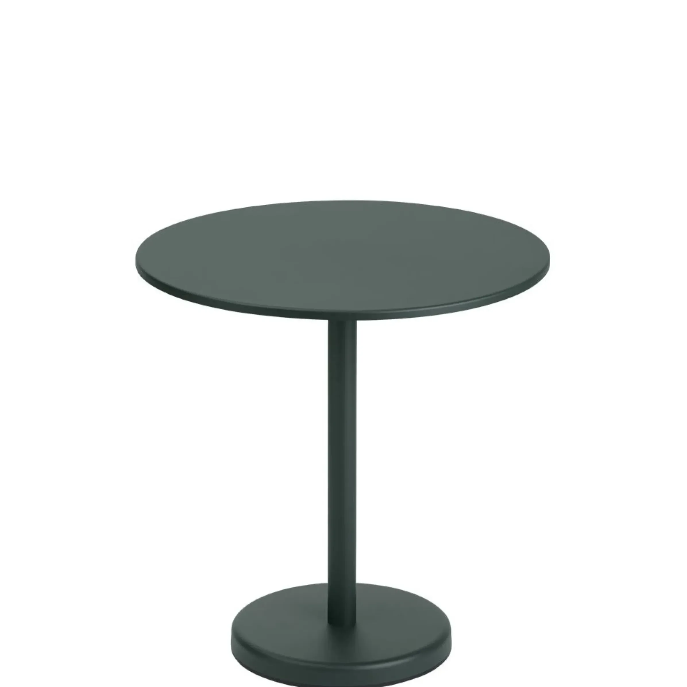 Table Ronde Linear Cafe Metal Vert / O 70 Cm - Muuto