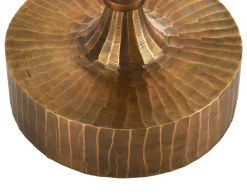 Table Ronde Mace Or Metal / O 61 X H 76 Cm - Pols Potten