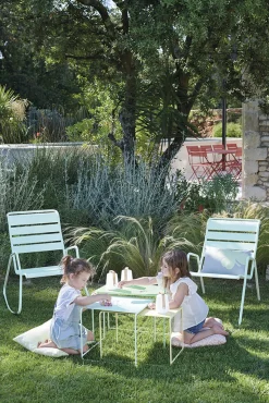 Tables Gigognes Oulala Metal Multicolore / Set De 3 - 55 X 30 X H 40 Cm - Fermob
