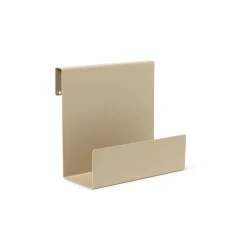 Tablette De Chevet  Metal Beige / Pour Lit Enfant Sill - Acier / L 20 X Prof. 11 Cm - Ferm Living