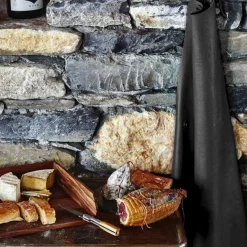 Tablier Cuirde Bienvenue - Cuir - Malle W. Trousseau