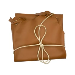 Tablier  Cuir Marron De Bienvenue - Cuir - Malle W. Trousseau