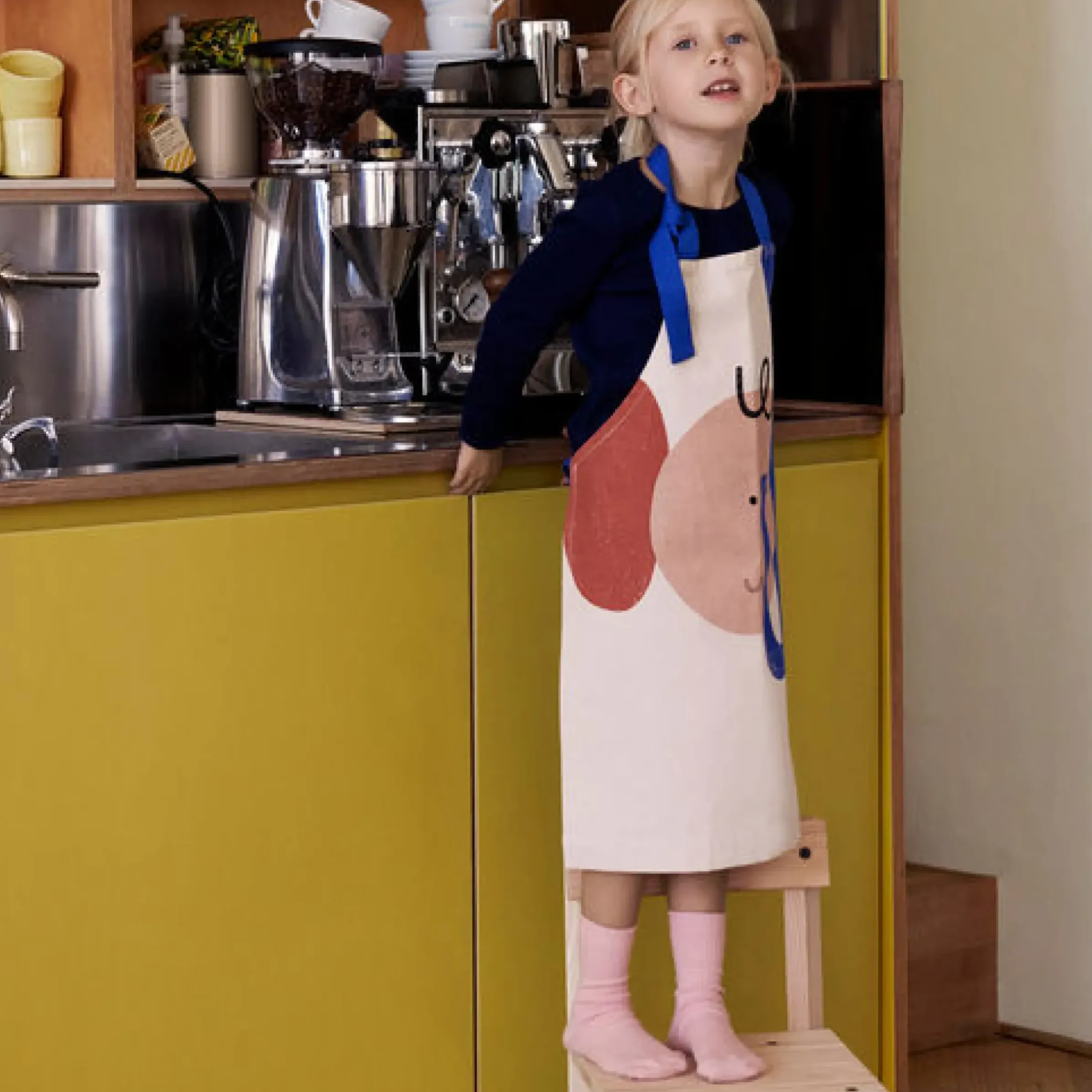 Tablier Elephant Tissu/ Coton Organique - H 60 Cm - Ferm Living