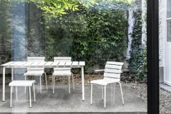 Tabouret Aligned Metal/ By Maarten Baas - Aluminium - Valerie Objects