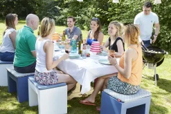 Tabouret Concrete Seat Plastique/ Table D'Appoint - Polyethylene Recycle - Fatboy