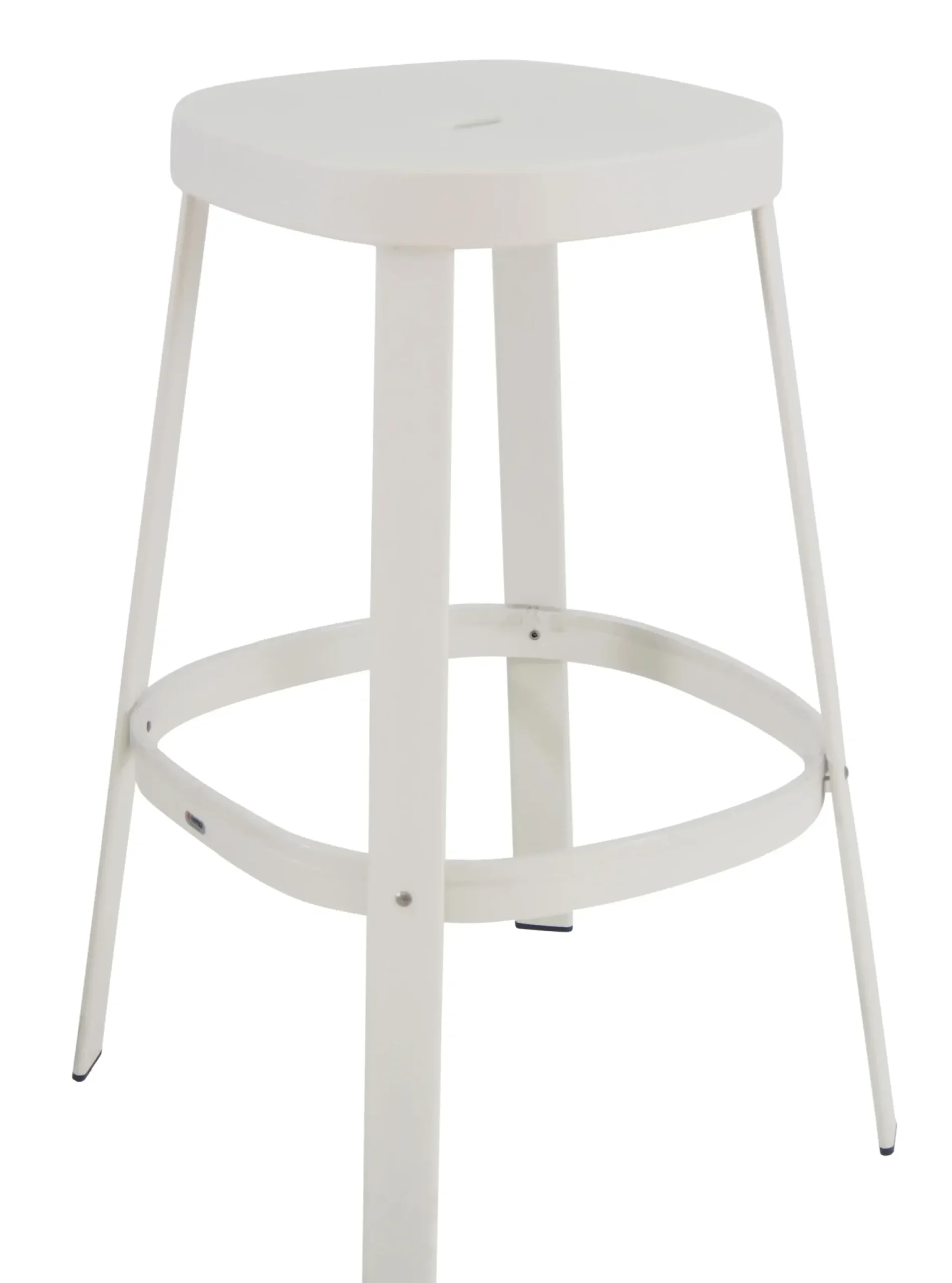 Tabouret De Bar Thor Metal Blanc / H 75 Cm - Emu