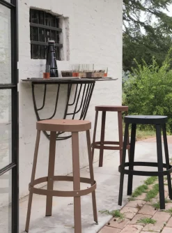 Tabouret De Bar Thor Metal Blanc / H 75 Cm - Emu