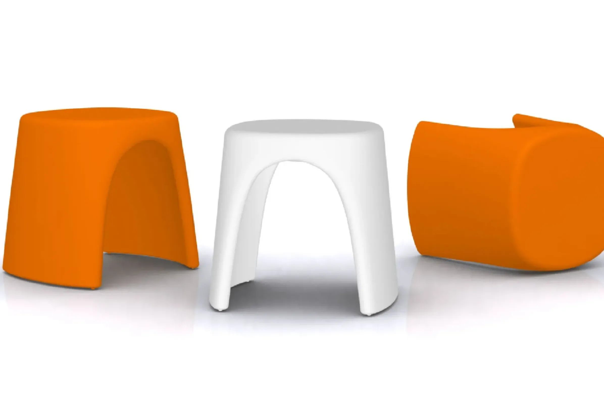 Tabouret Empilable Amelie Plastique/ Plastique - Slide