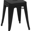 Tabouret Empilable H Indoor Metal/ H 45 Cm -Pour L'Interieur - Tolix