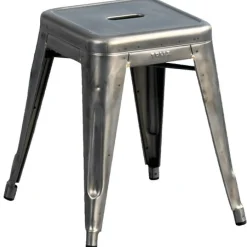 Tabouret Empilable H Indoor Metal / H 45 Cm -- Pour L'Interieur - Tolix